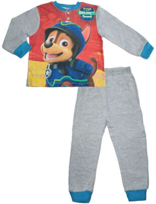 Chlapčenské dlhé kvalitné pyžamo s veselým obrázkom