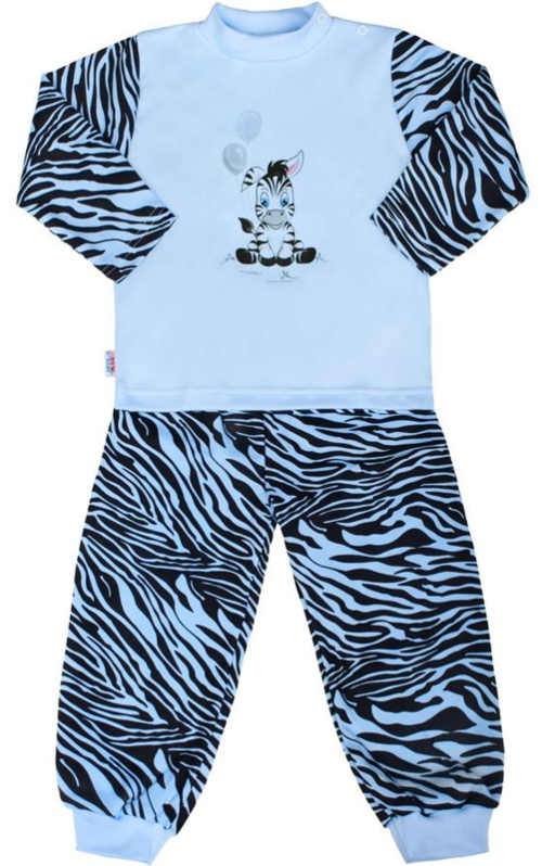 Detské bavlnené pyžamo New Baby Zebra s balónom