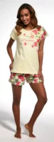 Kvetované dámske letné pyžamo