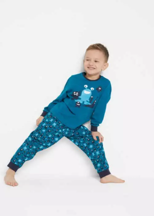 Detské pyžamo s bavlnenou potlačou