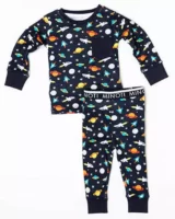 Detské vesmírne pyžamo s vesmírnou potlačou