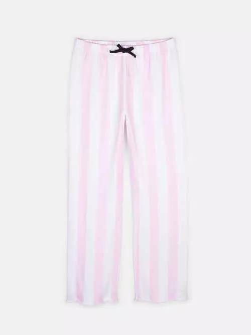 Bavlnené pruhované pyžamové nohavice
